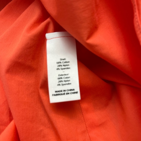 Cinq A Sept Lynn Dress Size 14 Coral Mini Layered Bow Easter Spring Ruffle NWT - Picture 13 of 16